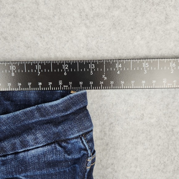 American Eagle High Rise Jeans Women's 4 Short Next Level Stretch Dark Wash - Picture 7 of 12